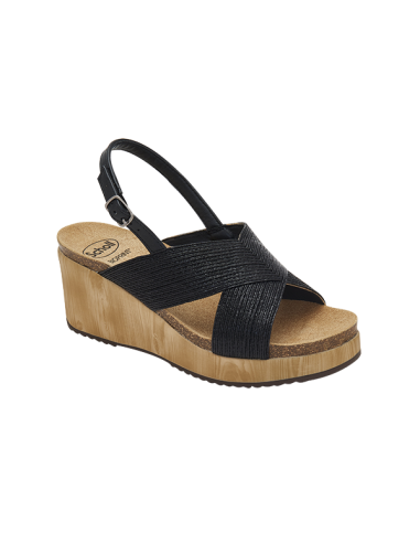 Sandália Senhora SABAUDIA SANDAL CROSS B/S BLACK