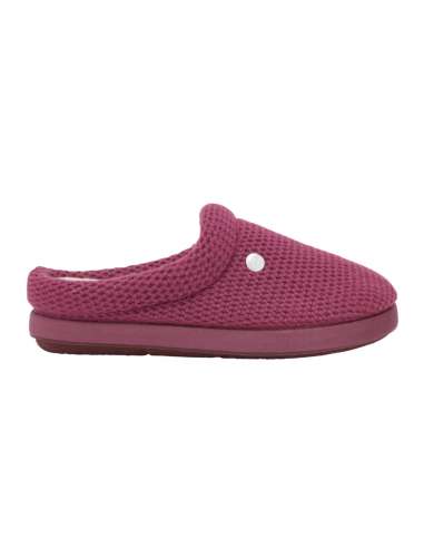 Pantufa de Senhora HOLLY Knittext-W Fuchsia