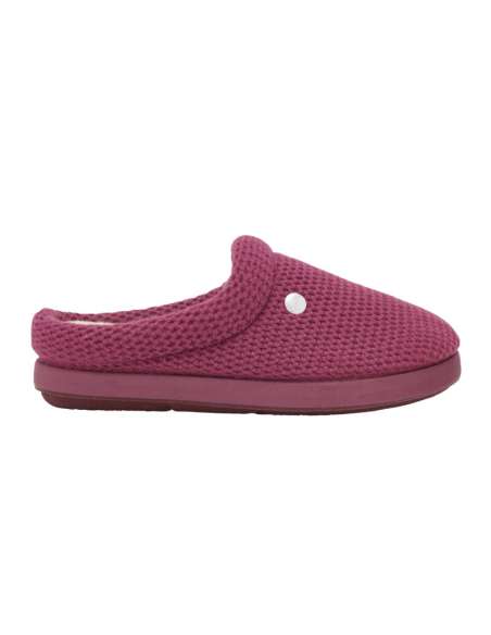 Pantufa de Senhora HOLLY Knittext-W Fuchsia