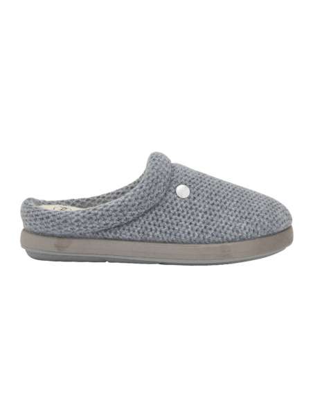 Pantufa de Senhora HOLLY Knittext-W Grey