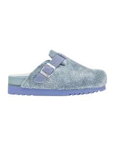 Pantufa de Senhora POPPY LIGHT BLUES Hydrastep