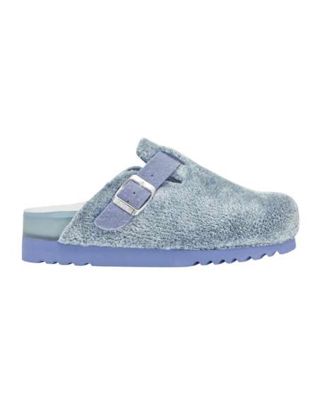Pantufa de Senhora POPPY LIGHT BLUES Hydrastep