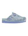 Pantufa de Senhora POPPY LIGHT BLUES Hydrastep