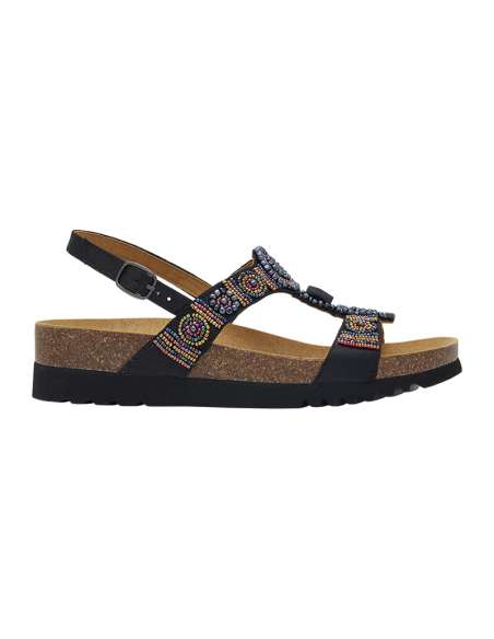 Sandalia Señora NEW BOGOTA SANDAL BLACK/RED
