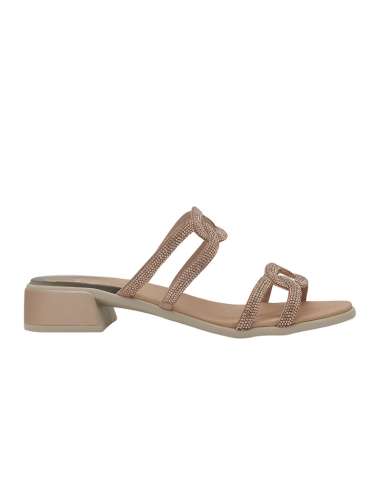 Sandalia Señora LIPARI Rosa Dorado